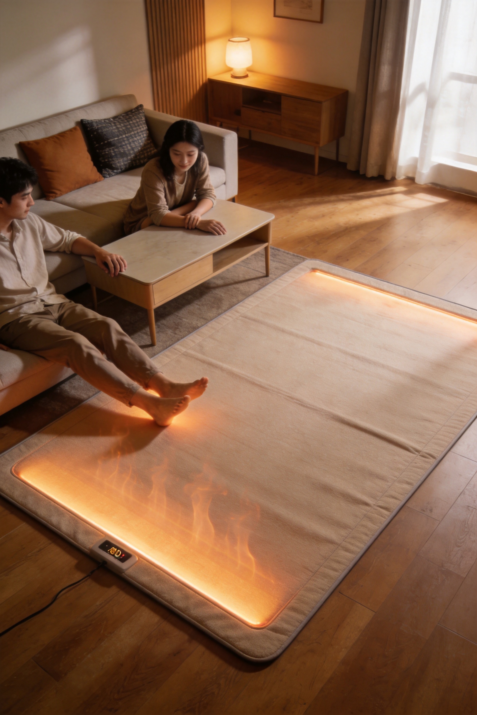 Large-Area Constant-Temperature Heating Floor Mat for Modern Indoor Comfort