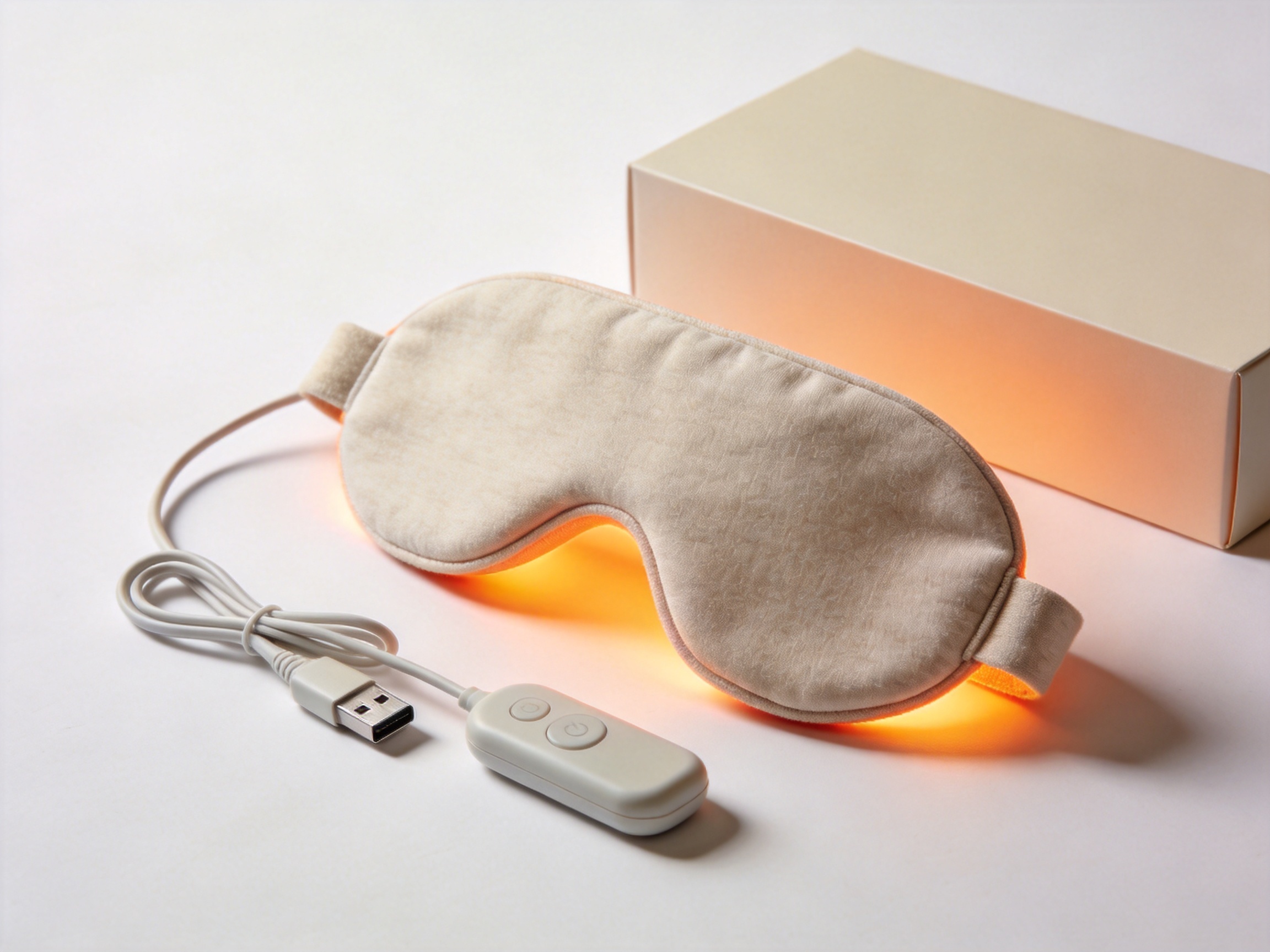 Soothing Temperature-Controlled Heated Eye Mask for Daily Comfort and Eye Relaxation