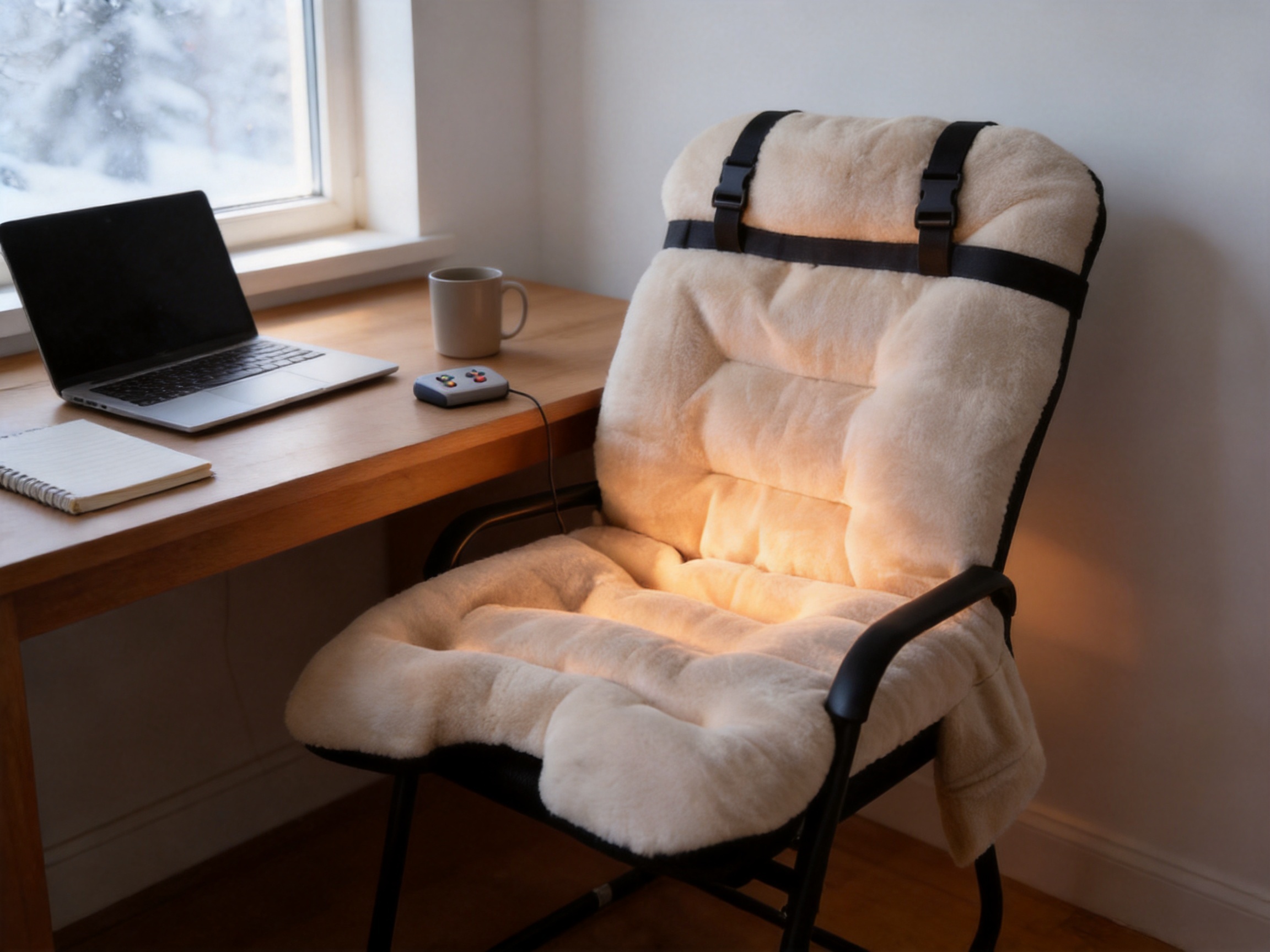 Efficient Smart Home Heated Body Warmer for Everyday Seating Comfort