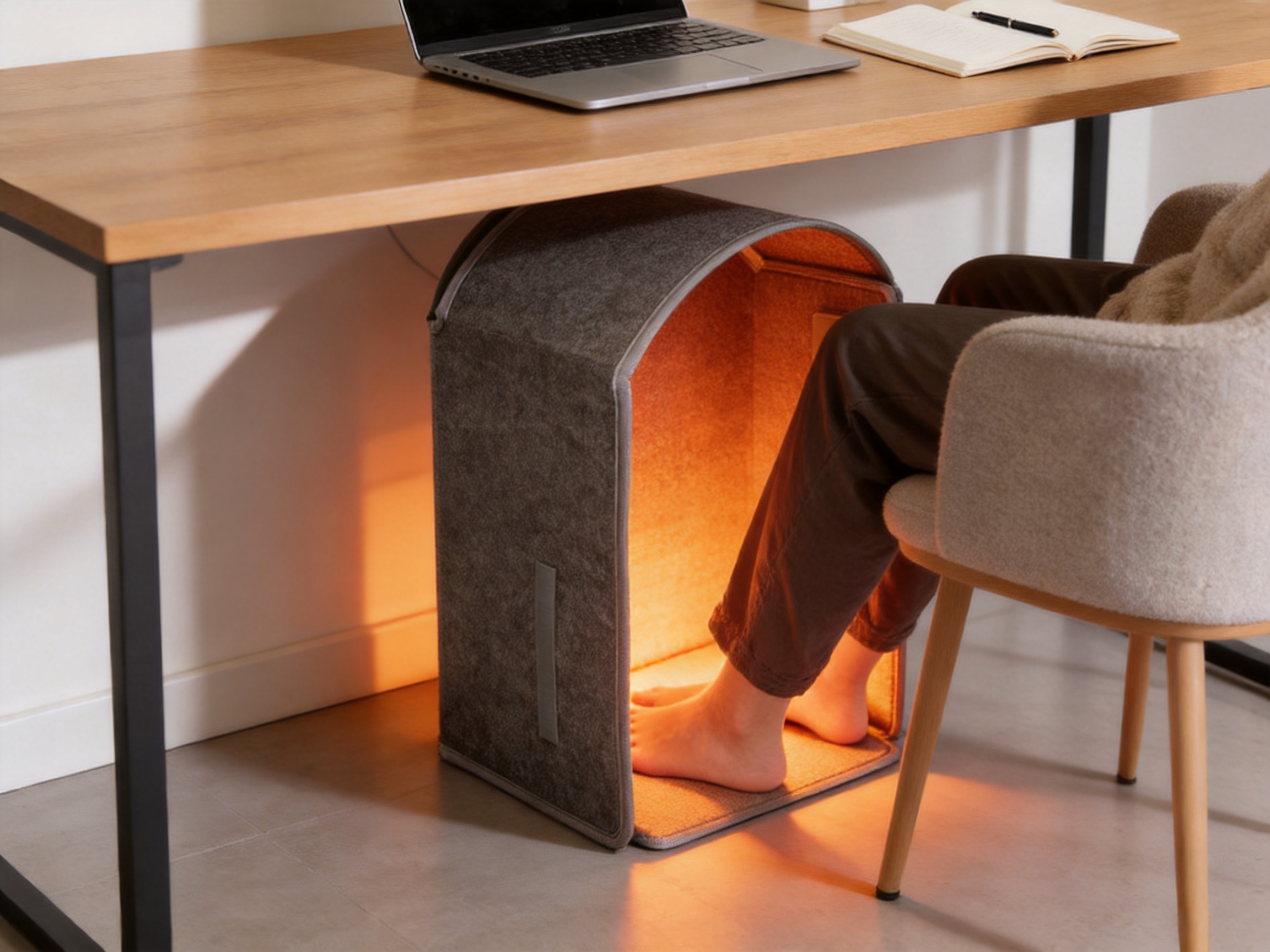 Convenient Folding 5D Heated Enclosure for Safer, Faster, and More Comfortable Personal Warmth