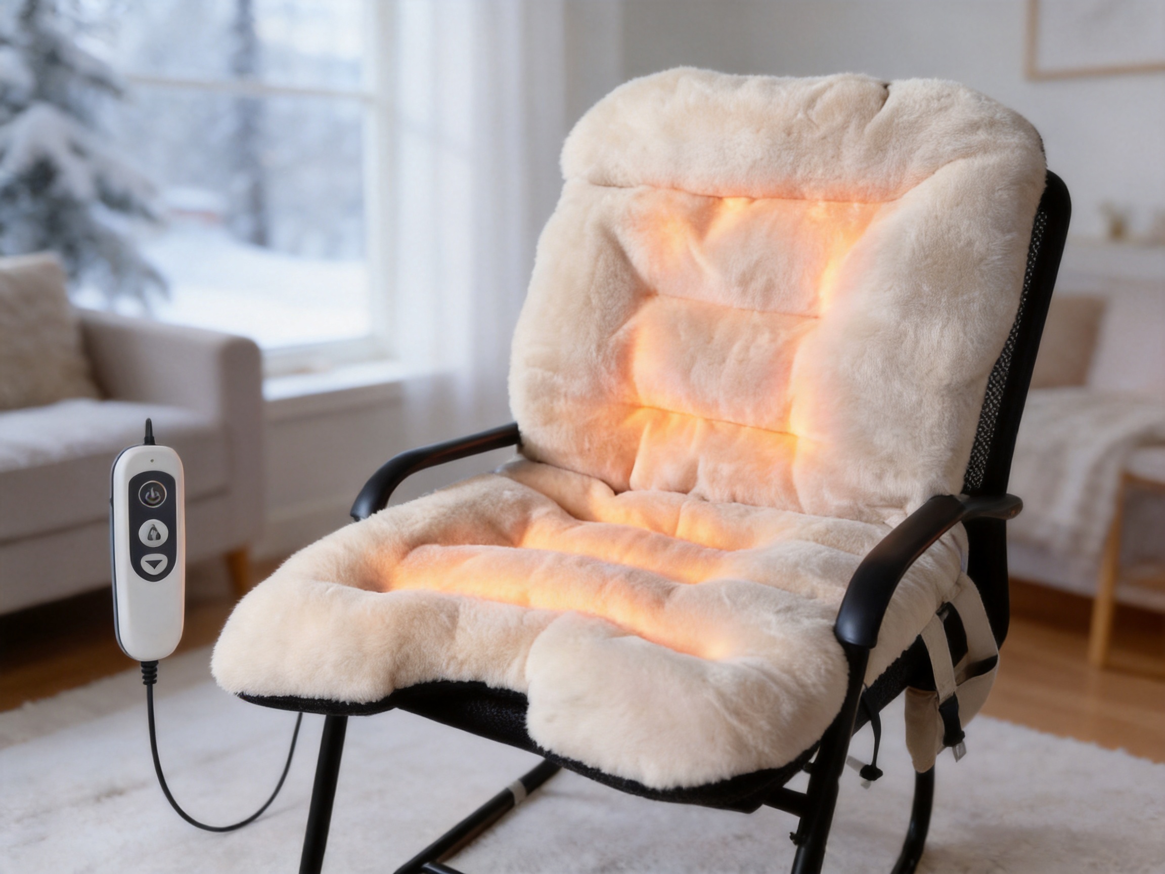 Efficient Smart Heated Chair Cushion for Everyday Seating Comfort