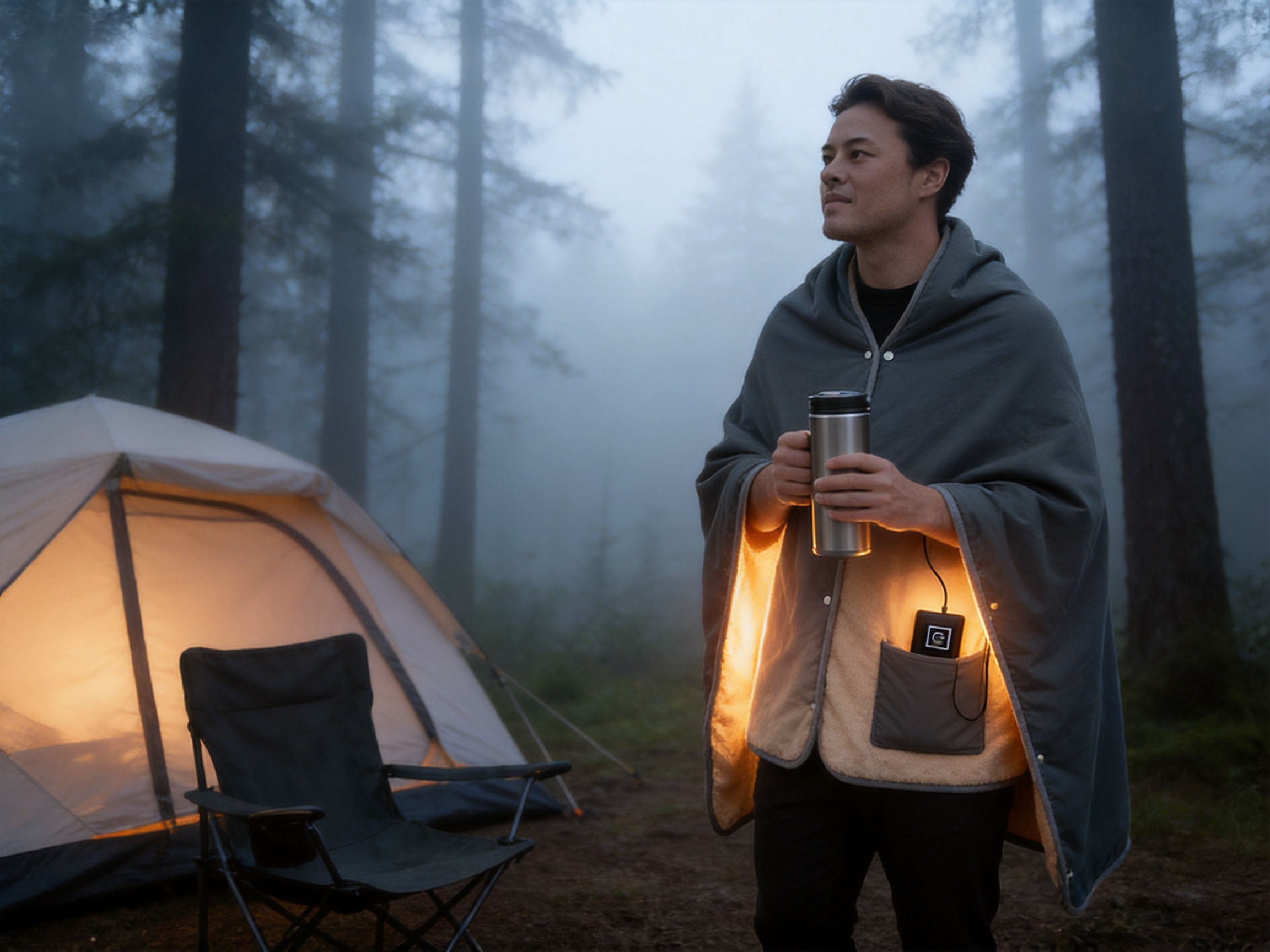 Wear-Resistant Outdoor Heated Blankets for Portable Warmth in Every Journey