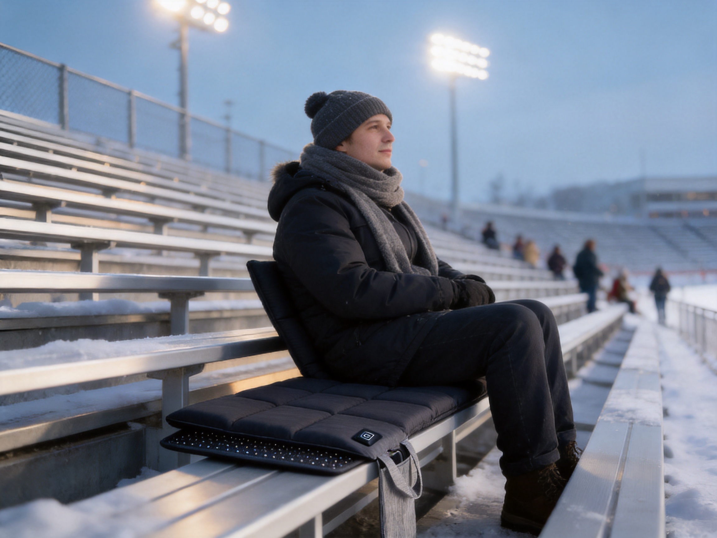 Anti-Slip Outdoor Heated Seat Cushions: Portable Comfort for Cold-Weather Adventures