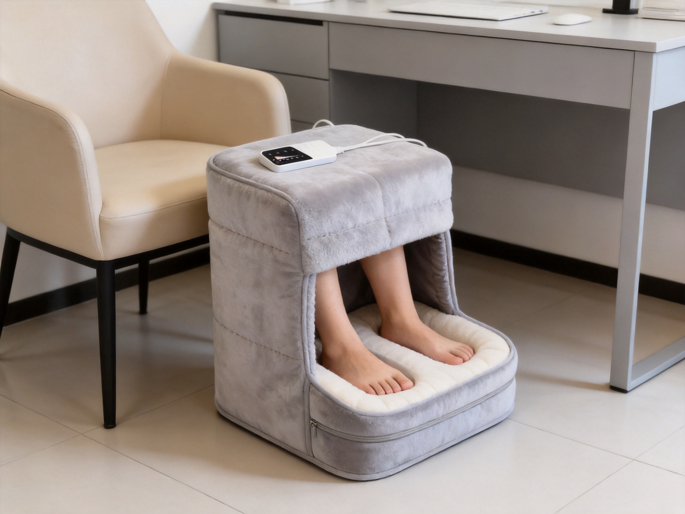 All-Around Heated Foot Warmer: Enclosed Comfort, Flexible Use, and Reliable Manufacturing