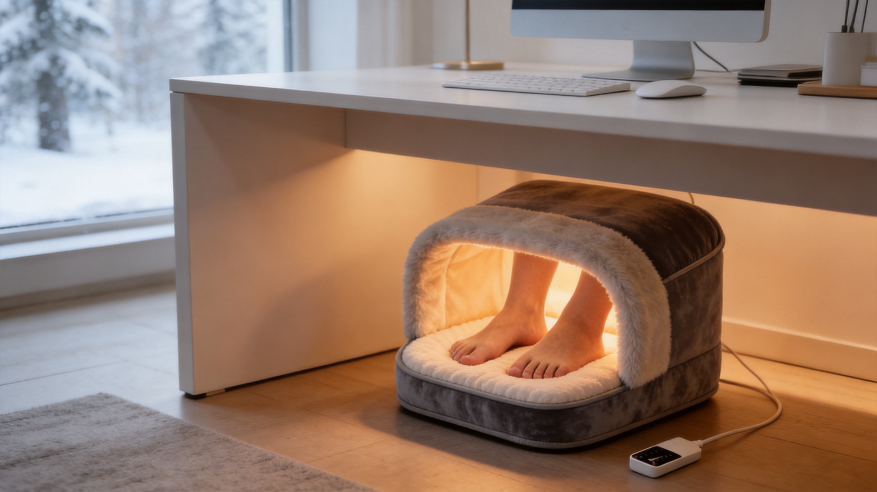 All-Around Heated Foot Warmer: Enclosed Comfort, Flexible Use, and Factory-Direct Manufacturing Strength