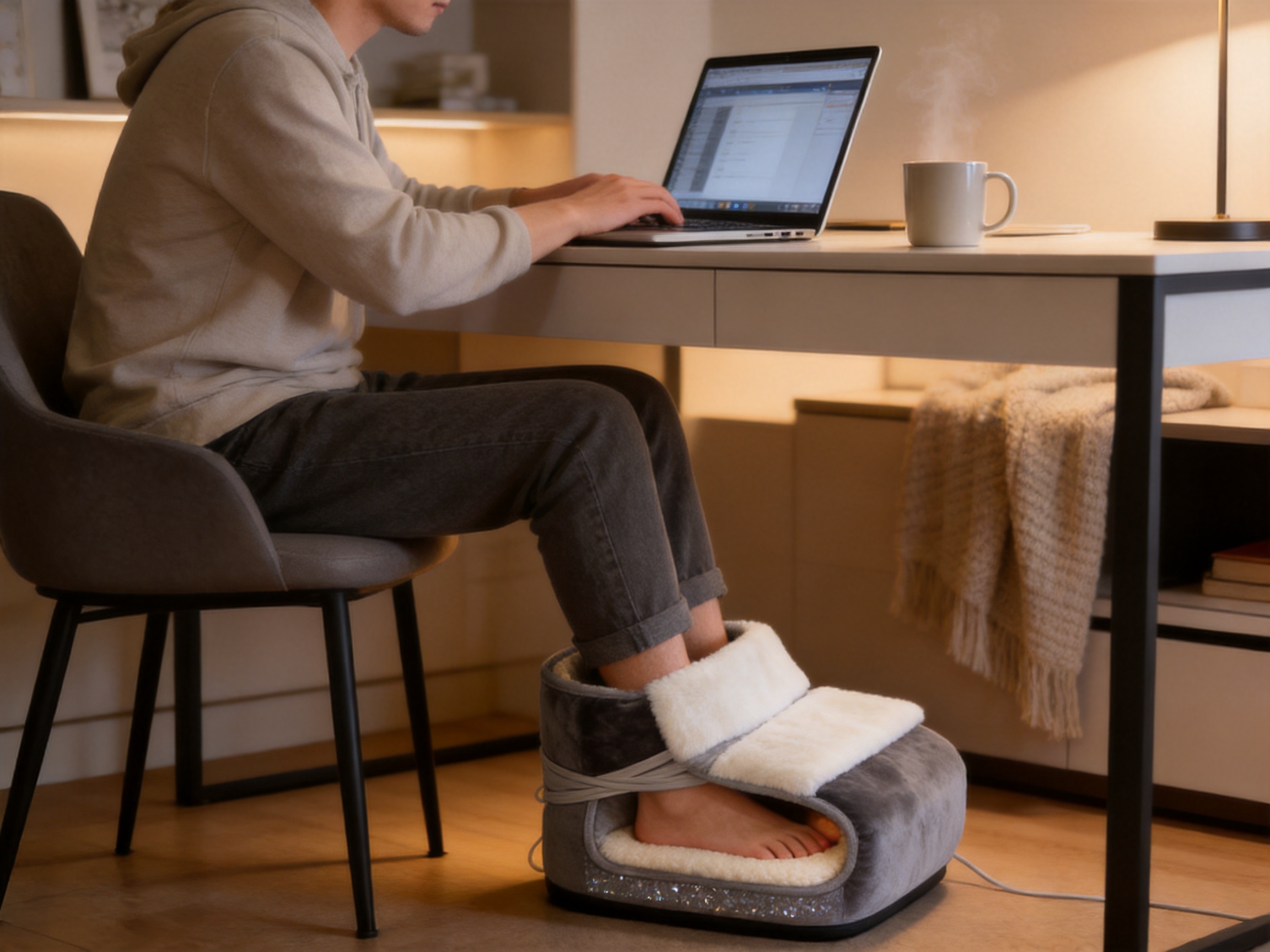 All-Around Heated Foot Warmer: Enclosed Comfort, Flexible Use, and Reliable OEM Manufacturing